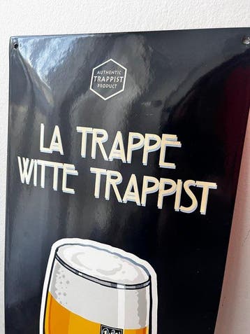 La Trappe Witte Trappist – Origineel geëmailleerd