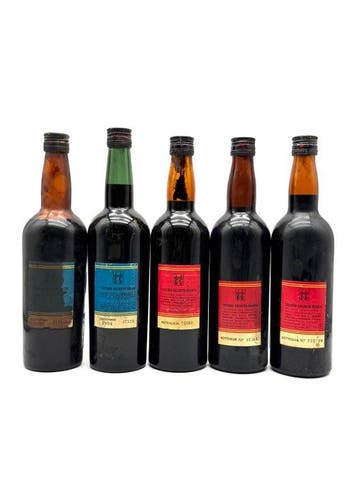 1958 , 1967 (2x) Ruffino, Vecchio Salento Bianco Croce dOro