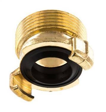 1 1/4'' Buitendraad Messing GEKA Tuinslangkoppeling, Verzenden, Nieuw