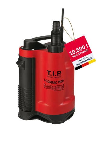 T.I.P. I-Compac 7500 Vuilwater-dompelpomp voor drainage,..., Ophalen of Verzenden, Nieuw