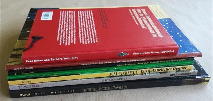 Krimi-Comicalben - German edition - 7 Album, Boeken, Stripverhalen