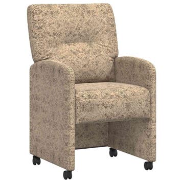 Eetstoelen op wieltjes 2st | -41% Retour Deal | Snel zijn!, Huis en Inrichting, Stoelen, Twee, Verzenden, Zo goed als nieuw, Metaal