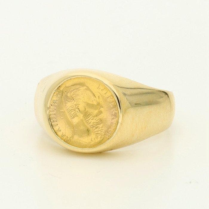 Bague - 18 carats Or jaune - Muntring, Bijoux, Sacs & Beauté, Bagues