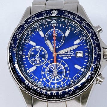 Seiko - Chronograph 100M - Sans prix de réserve - 7T92-0CF0