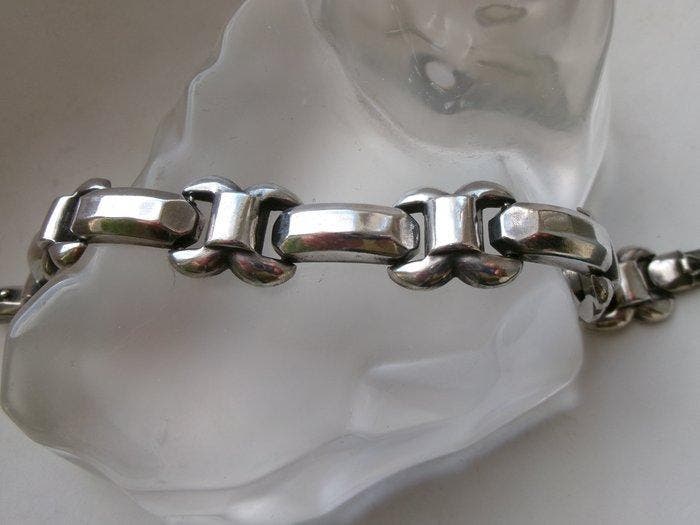 Zilver - Armband - Art Deco, Antiek en Kunst, Kunst | Designobjecten