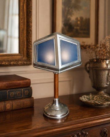 Lamp - pirouette - Aluminium, Metaal, Hout