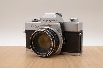 Minolta SR101 + MC Rokkor-PF 1,7/55mm | Analoge camera