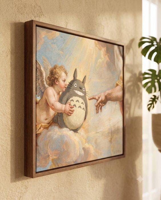 MEDSAN - Création de Totoro () - UNIQUE WORK, Antiquités & Art, Art | Objets design