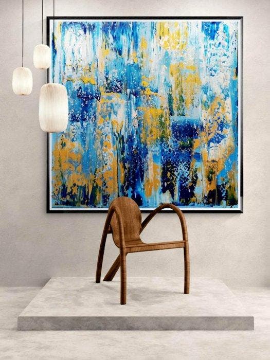 Luc Mora - Sublime gold - XXL, Antiquités & Art, Art | Objets design