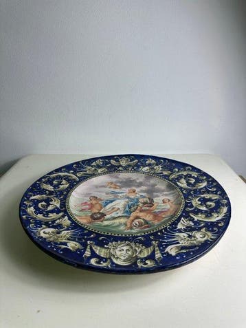 Schotel - Majolica - Door Parata, eind negentiende eeuw