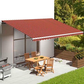 vidaXL Vervangingsdoek voor luifel 600x350 cm polyester, Verzenden