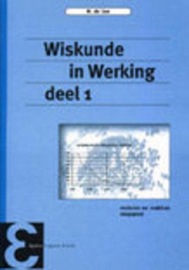 Wiskunde in Werking / deel 1 Vectoren en matrices toegepast, Livres, Science, Envoi