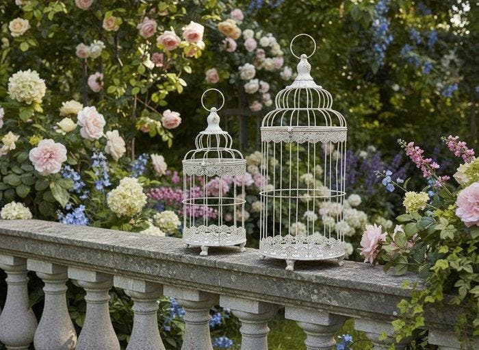 Vogelkooi (2) - Staal, Antiek en Kunst, Kunst | Designobjecten