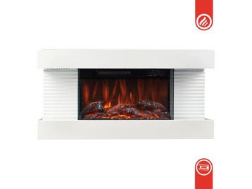 Veiling -  Elektrische haard LIZ - Wit, Huis en Inrichting, Haarden, Nieuw