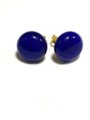 Lapis-lazuli - Argent - Boucles doreilles - lapis-lazuli