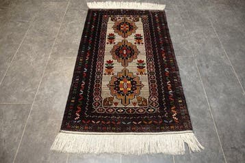 Afghan - Tapijt - 136 cm - 90 cm, Huis en Inrichting, Nieuw