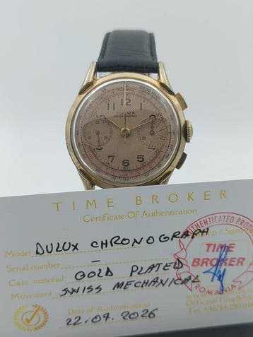 Dulux - Chronograph - Zonder minimumprijs - Heren -