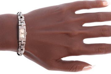 Zonder minimumprijs - Armband Platina - 2.00ct. tw. -, Nieuw