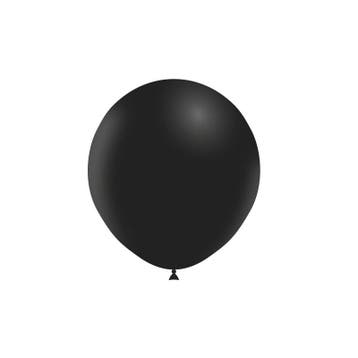 Zwarte Ballonnen 45cm 25st, Verzenden, Nieuw