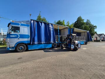 Boomse pannen Blauw gesmoord en Rood en OVH dakpannen, Gebruikt, Steen of Klei, Blauw, 15 m² of meer