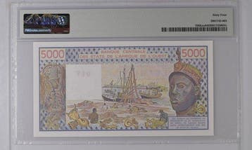 West-Afrikaanse Staten, Senegal. - 500 Francs - 1991 -, Postzegels en Munten