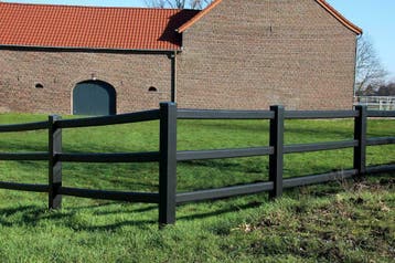 Onderhoudsarm & Duurzaam | kunststof omheining | PVC hekwerk, Weidegang