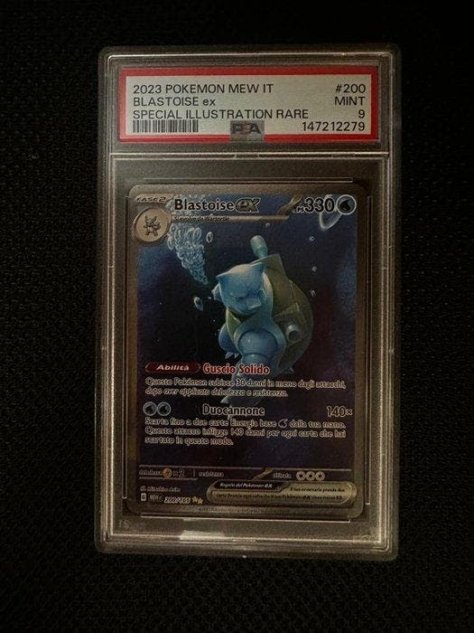 Pokémon - 1 Graded card - Blastoise 200/195 Foil, Full art,, Hobby & Loisirs créatifs, Jeux de cartes à collectionner | Pokémon