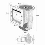 Kokido skimmer smalle zuigmond wit + inspuiter, Ophalen of Verzenden