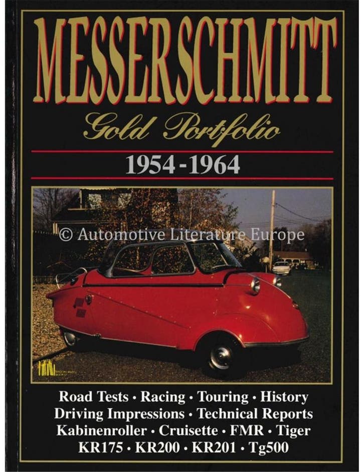 MESSERSCHMITT 1954 - 1964 , GOLD PORTFOLIO (BROOKLANDS), Livres, Autos | Brochures & Magazines, Enlèvement ou Envoi