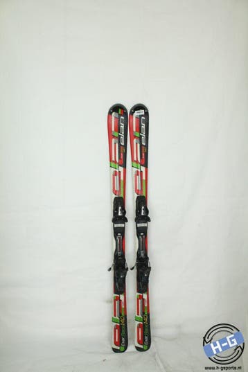 Refurbished - Ski - Elan Exar Race black - 140, Ophalen of Verzenden, Ski's