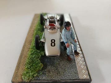 1:43 - Model sportwagen - Porsche 804 Formula 1 1962 1/43