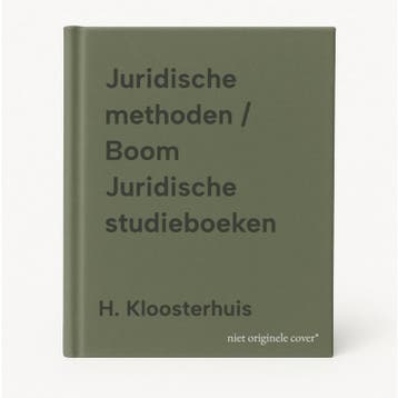 Juridische methoden / Boom Juridische studieboeken, Verzenden, Zo goed als nieuw, H. Kloosterhuis