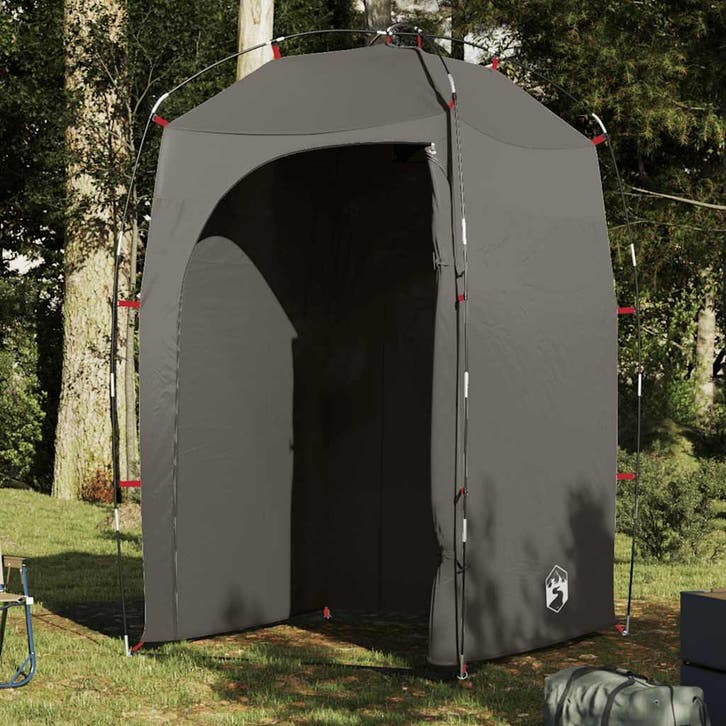vidaXL Douchetent waterdicht bruin, Caravans en Kamperen, Tenten, Nieuw, Verzenden