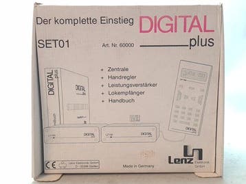 Lenz H0 - 60000 - Digitale besturingseenheid (1) - Complete, Hobby en Vrije tijd, Nieuw