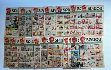 Spirou (magazine) - 34 Magazines - EO - 1947