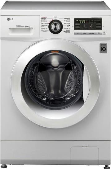 LG F1496AD1 - Was-droogcombinatie - 8 kg wassen - 4 kg, Ophalen of Verzenden