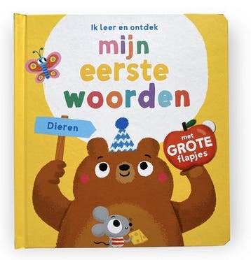 Ik leer en ontdek mijn eerste woorden over DIEREN - Flapjes, Boeken, Verzenden, Nieuw