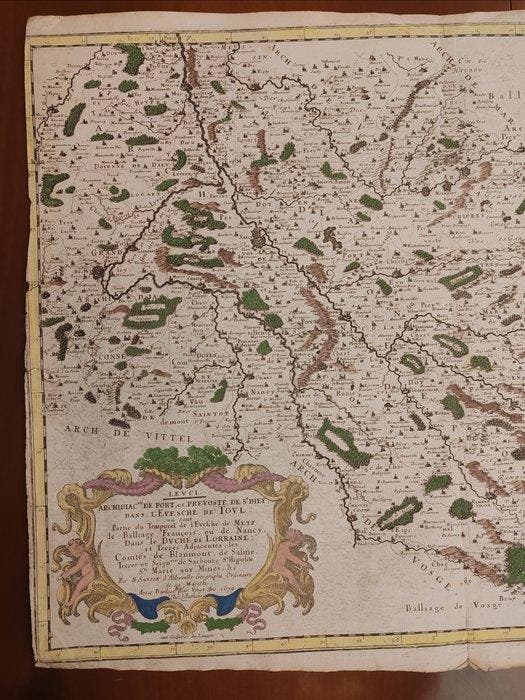 Frankrijk - Lorena, Toul, Nancy, Metz; Nicolas Sanson, Boeken, Atlassen en Landkaarten