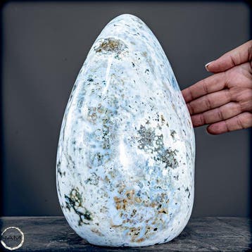 Ocean Jasper vrijvorm met druse – Uniek uit Madagaskar -