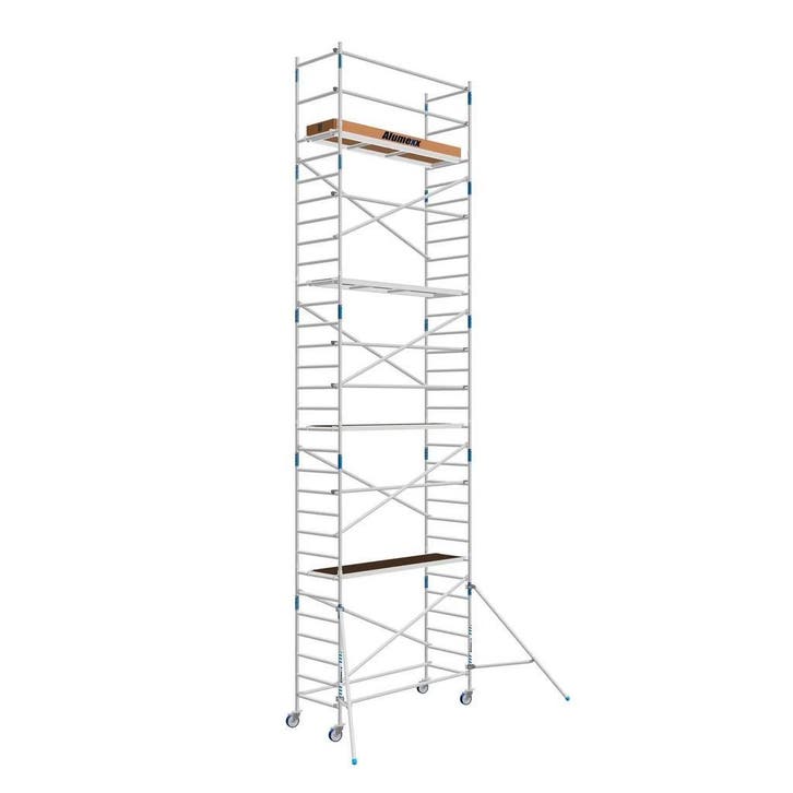 ALX Rolsteiger 90x190x10.20m WH wooddeck, Doe-het-zelf en Bouw, Steigers, Rolsteiger of Kamersteiger, Nieuw, 5 meter of hoger