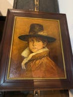 W. Erkelens (XX) - Adelijke vrouw, Antiek en Kunst