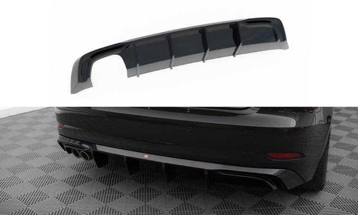 Aggressive Diffuser voor Facelift Audi A3 8V Sportback / Hat, Autos : Divers, Tuning & Styling, Enlèvement ou Envoi