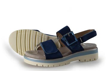 Ara Sandalen in maat 37 Blauw, Sandalen of Muiltjes, Zo goed als nieuw, Ara, Verzenden