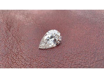 Veiling - Diamant pear 1.00 crt ( IGI gecertificeerd )