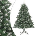 vidaXL Kunstkerstboom met standaard 210 cm PVC, Verzenden, Nieuw