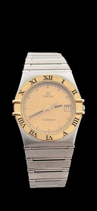 Omega - Manhattan Constellation 18K Gold-Steel - Homme -, Bijoux, Sacs & Beauté