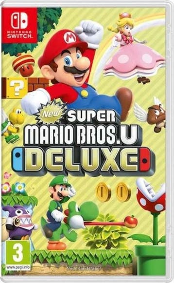 New Super Mario Bros U Deluxe (Switch Games), Games en Spelcomputers, Games | Nintendo Switch, Ophalen of Verzenden, Zo goed als nieuw