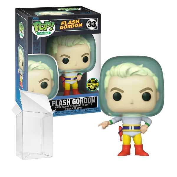 Funko Pop! Digital: Flash Gordon #33 NFT, Collections, Jouets miniatures, Envoi