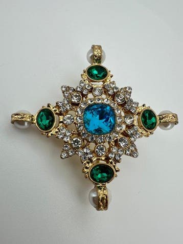 Kenneth Jay Lane - Verguld - Broche