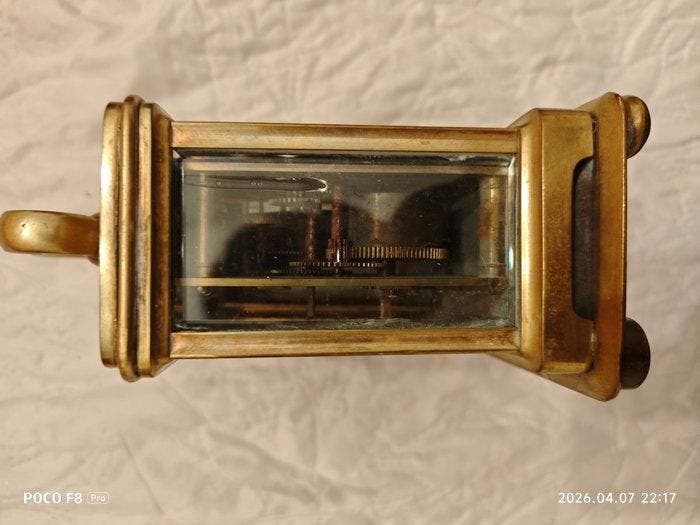 Pendule - Messing - 1910-1920, Antiek en Kunst, Antiek | Klokken